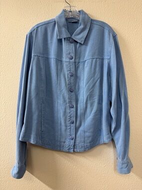 Tianello Light Blue Denim Shirt Size Small